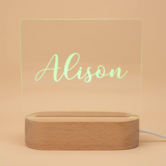 Personalised Night Light